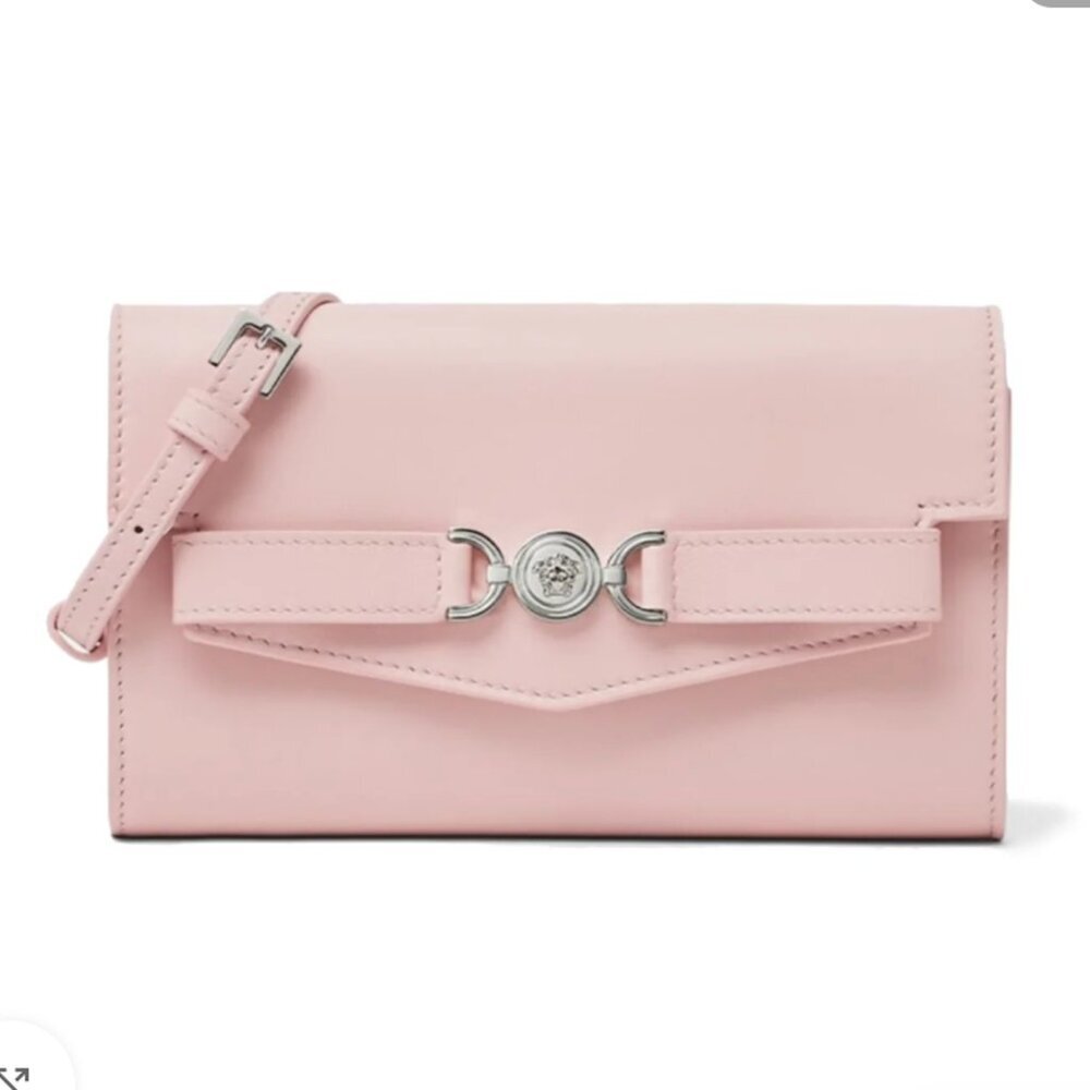 Versace‎ Medusa '95 Pink Leather Mini bag, style 1014319
